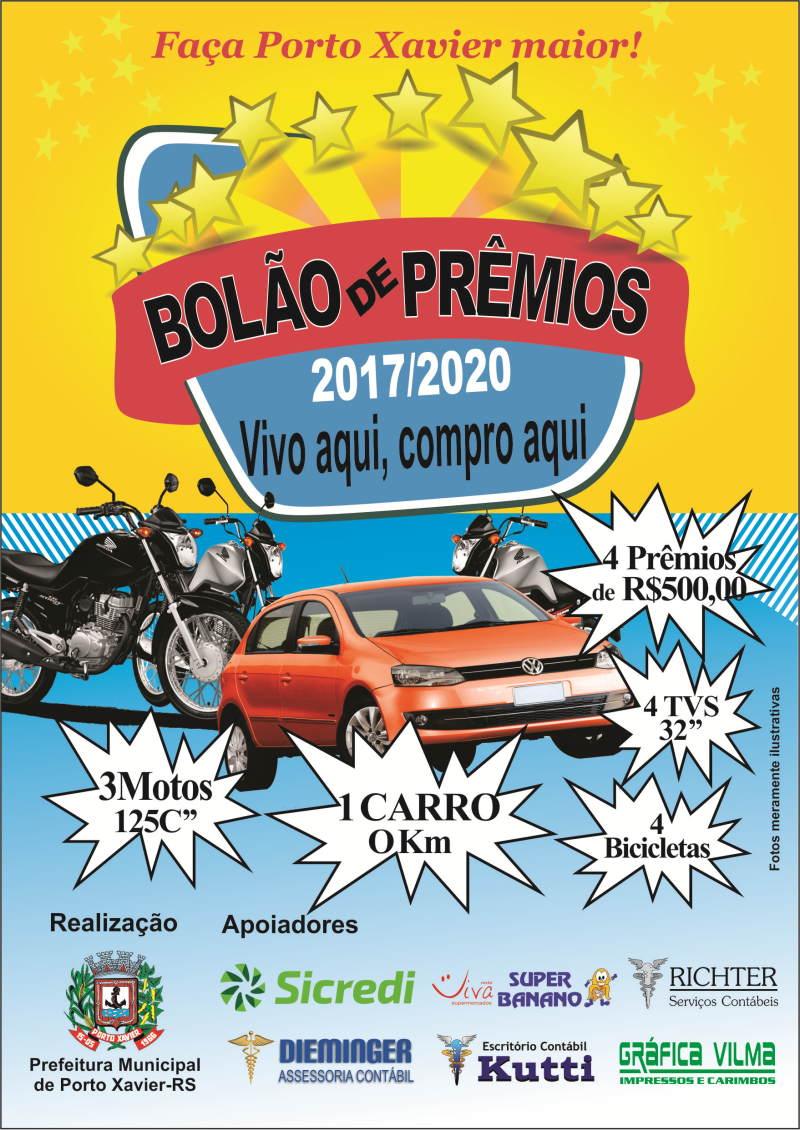 BOLÃO DE PRÊMIOS: TROCA DE NOTAS POR CAUTELAS PODE SER FEITA ATÉ DIA 29 DE DEZEMBRO